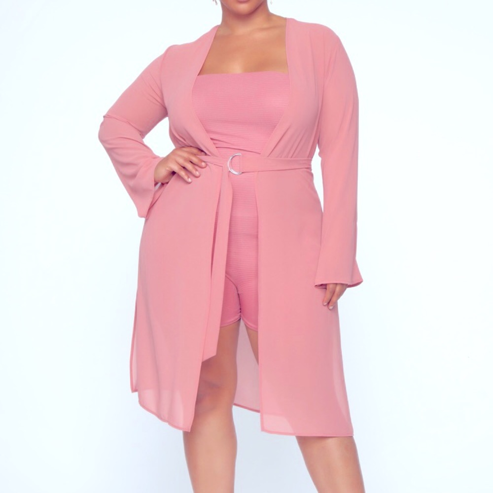 🎀Mauve-lous Romper 2 Piece Set